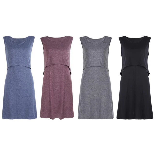 Verano Mujeres Maternidad Ropa de Enfermería Ropa Lactancia Embarazo Vestidos-221342