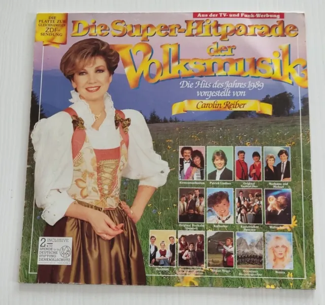 Die Super-Hitparade Der Volksmusik - Die Hits Des Jahres 89 Schallplatte LP Vin