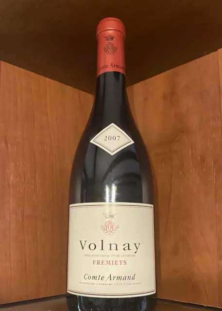 DOMAINE COMTE ARMAND ~.    VOLNAY FREMIETS ~ 1Er CRU~ 2007