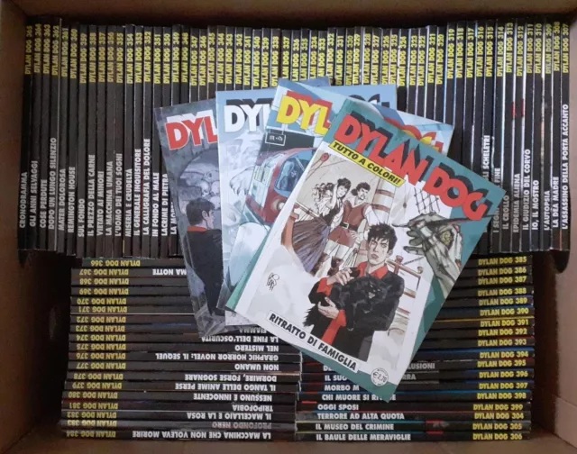 100 Fumetti DYLAN DOG Serie Completa dal 300 al 399 Originali Prima Edizione