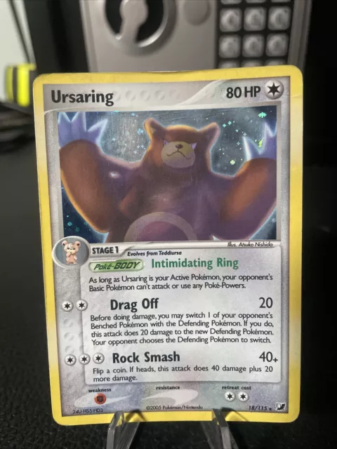 Pokemon Card - Ursaring - EX Unseen Forces 18/115 Holo Rare