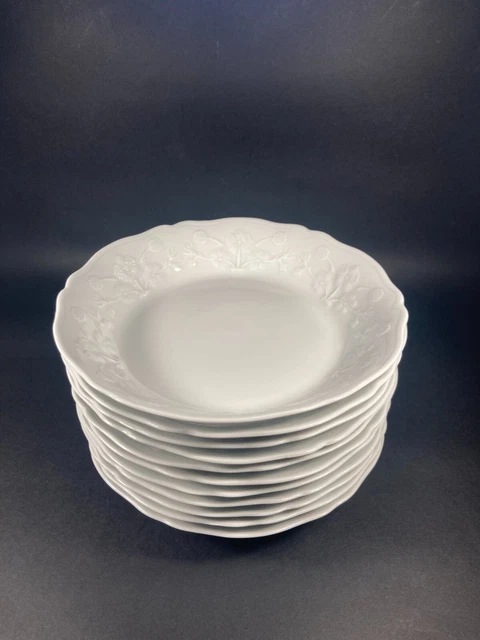 Lot De 6 Assiettes Creuses Van Well - Porcelaine Robuste