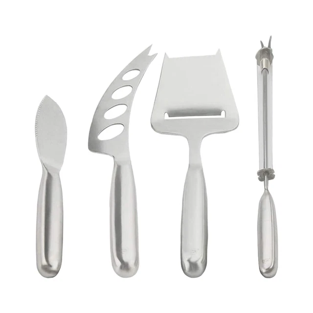 (As Shown)4pcs Cheese Slicers Different Specialty Knives Cheese Knives Cheese