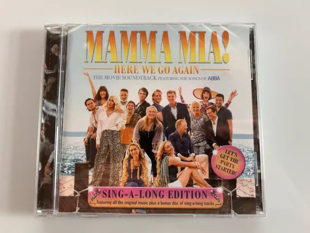 Mamma Mia! Here We Go Again The Original Movie Soundtrack (CD) Brand New Sealed