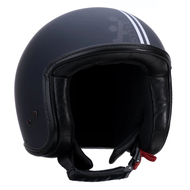 Casco Jet ORIGINE ECE Omologato - Visiera Parasole, Star Titanium Black, Per Scooter E Moto - Foto 7