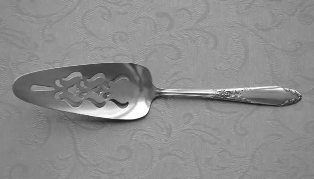 Cake & Pie Server by National Silver Co., "King Edward" Pattern, Silver Plate