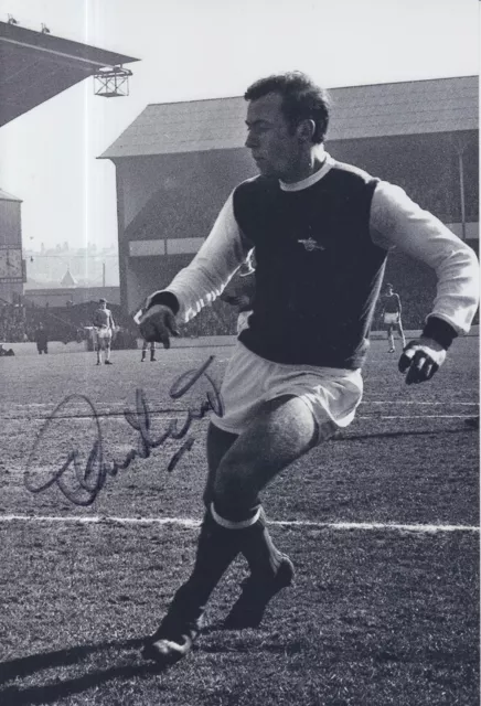 David Court Hand Signed Arsenal 12x8 Photo 2.