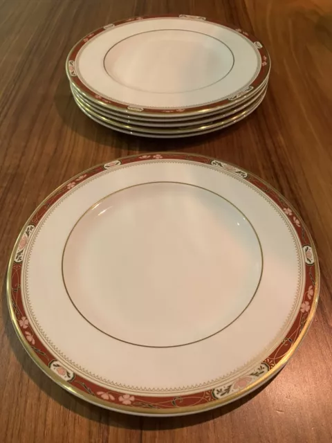 Royal Doulton Sandon - 6 Salad Plates - 8” / 20.5cm