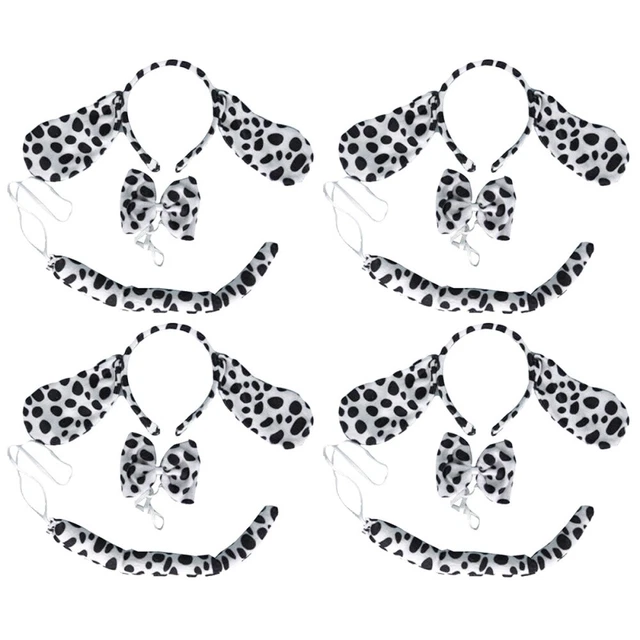 4 ensembles bandeau de chapeau de sorcière bandeau de diable d'halloween