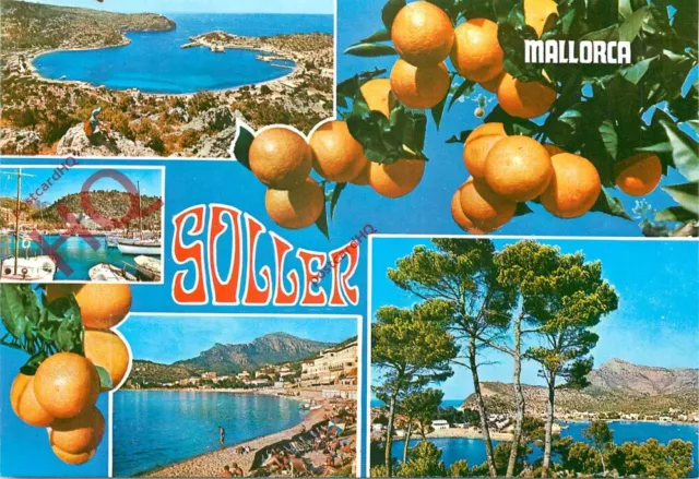 Picture Postcard- Mallorca, Soller (Multiview)