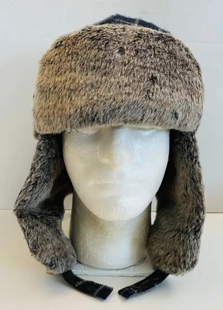 Dockers Sherpa Winter Faux Fur Wool Hat One Size