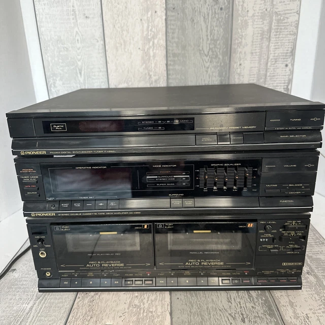 PIONEER DCX99Z STEREO Cassette Tape Deck Amplifier & Tuner £39.99
