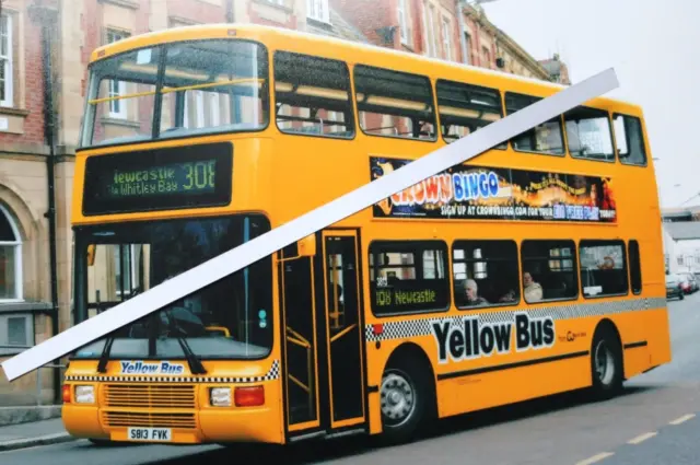 Go North East Volvo Olympian Ncme 3813 - S813Fvk  Yellow Bus Branding