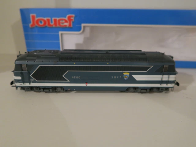 Locomotive diesel BB 67007 SNCF bleu gris JOUEF