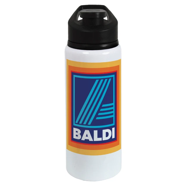 BALDI FUNNY DRINKS Bottle Sport Gym School Travel Work Water Metal