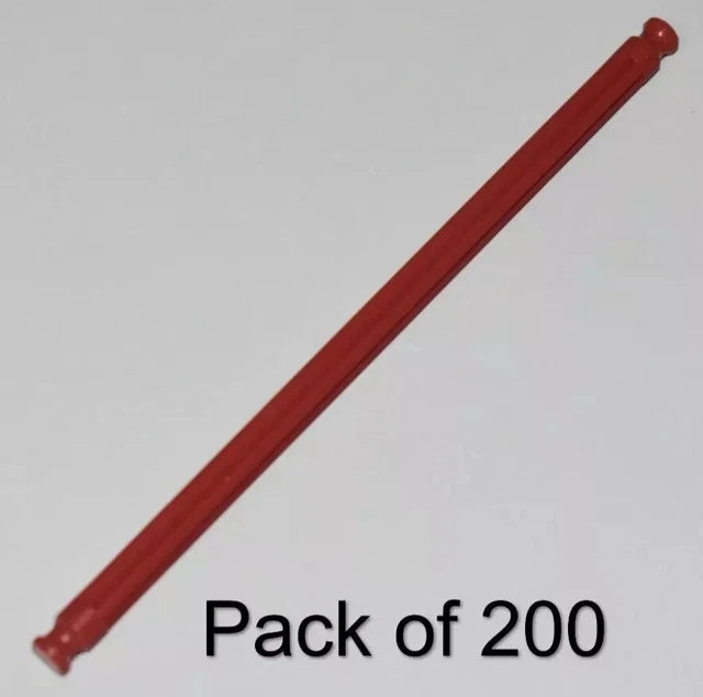 KNEX 100 Red Rods - 5.125 In. K'nex #90954 Standard Replacement Parts And Pieces - Foto 4