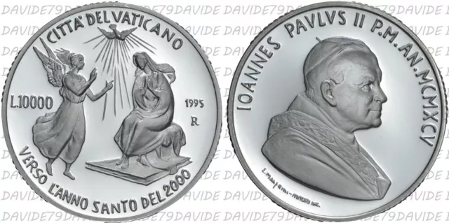03935] CITTà DEL VATICANO - PAPA GIOVANNI PAOLO II - 10000 LIRE 1995  ANNO SANTO