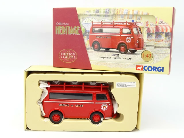Corgi Heritage 1/43 - Bündel Von 4: Peugeot D3A - Renault 1000KG Corgi Heritage 1/43 - Bündel Von 4: Peugeot D3A - Renault 1000KG