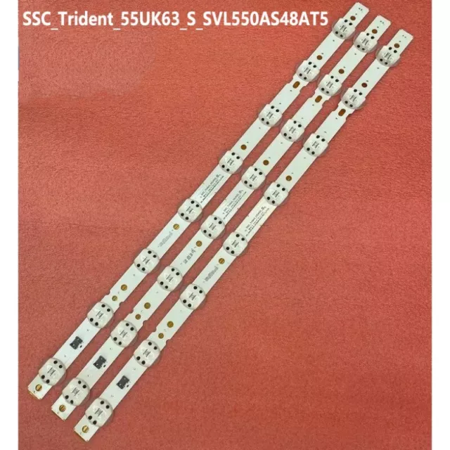 LED-Streifen(3) für 55" LG 55UK6300MLB 55UK6300PLB 55UK6300 55UK63 55UK6300YVB