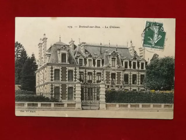 CPA 27 BRETEUIL on ITON - Le Château
