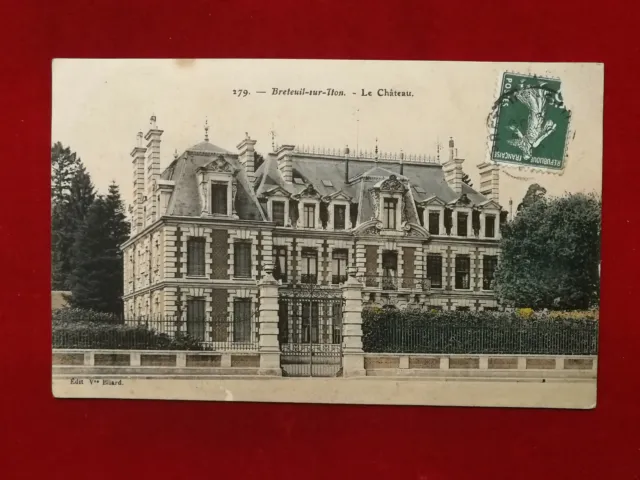 CPA 27 BRETEUIL sur ITON - Le Château