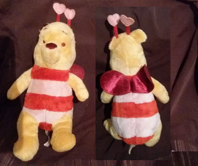 Peluche Doudou WINNIE 25 cm Déguisé en abeille disney nicotoy TBE