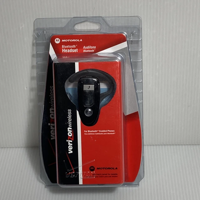 Verizon Wireless Motorola Bluetooth Headset MBT500HS1 for v1.1 v1.2 Phones New