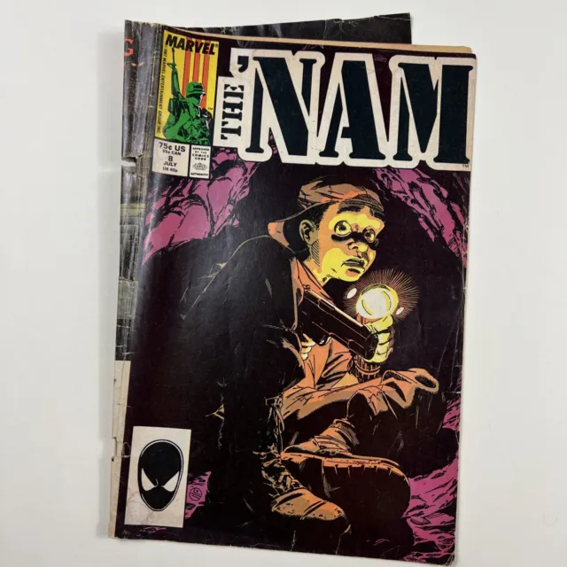 The Nam # 8 1987 Marvel War Comic Doug Murray Vg- (Thank You Vets!)