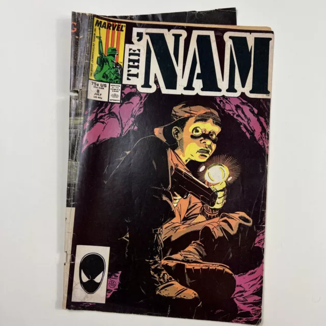 The Nam # 8 1987 Marvel War Comic Doug Murray Vg- (Thank You Vets!)