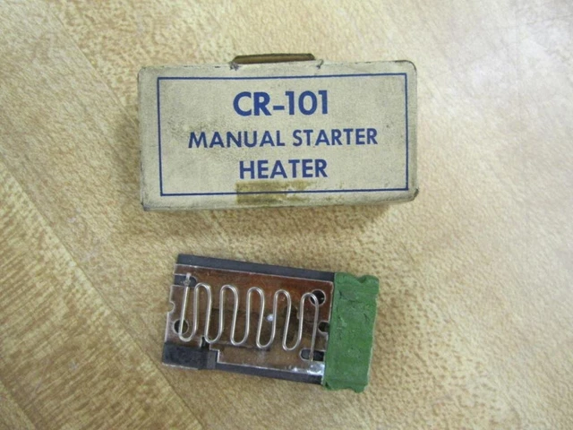 General Electric CR-101 Manual Starter Heater
