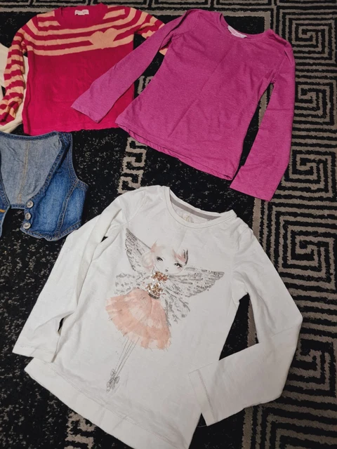 #A68💜 Huge Bundle Of Girls Clothes 6-7years NEXT GEORGE H&M GAP F&F PRIMARK 10