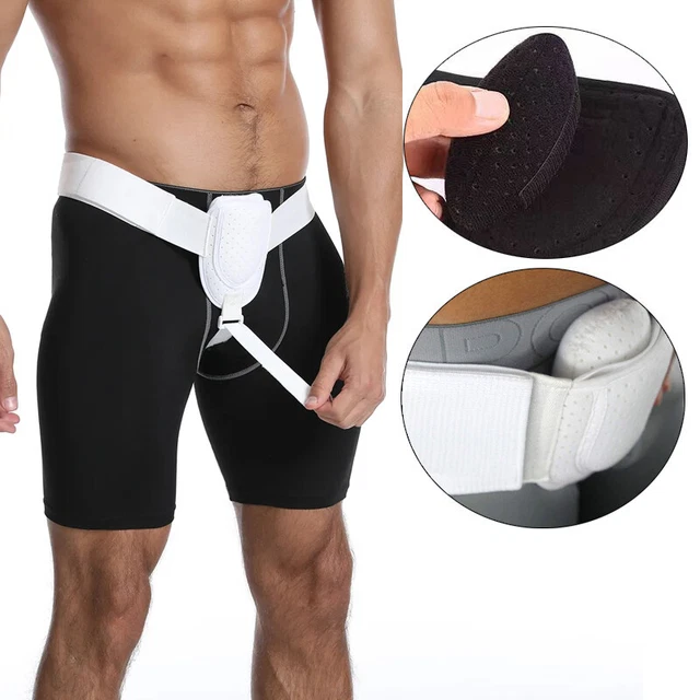 INGUINAL HERNIA BELT Men Abdominal Groin Removable Support Groin Truss