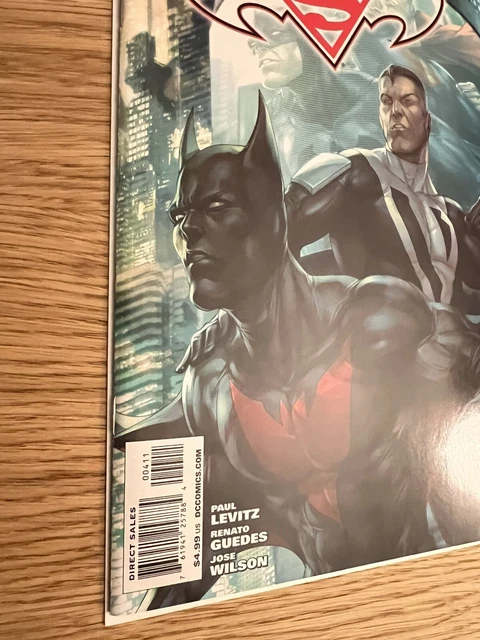 Superman Batman Annual 4 DC 2010 1st Print Appearance of Batman Beyond in DCU 3