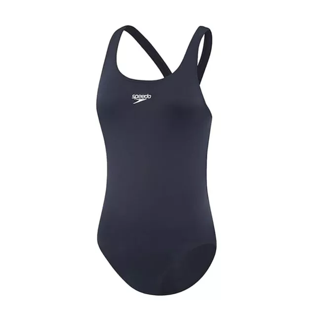 SPEEDO GIRLS ENDURANCE Leaderback One Piece Speedo Navy Girls