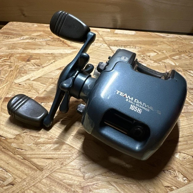 リール DAIWA TEAM DAIWA-S 105Hi Limited Edition RARE! Unused TEAM DAIWA-S 105Hi Limited Edition with Box
