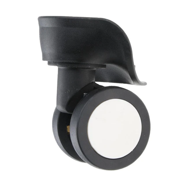 2 Pieces # Suitcase Luggage Wheels Replacement Swivel Mute