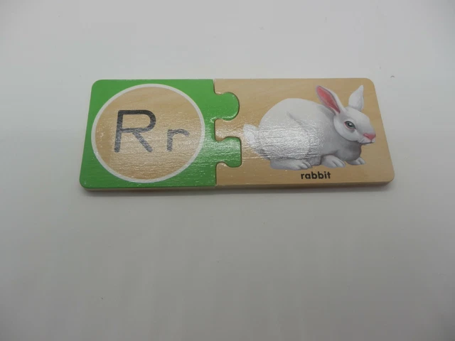 MELISSA DOUG Alphabet Wooden Puzzle Letter Matching Skills