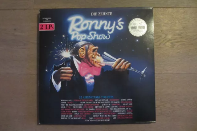 Ronny's Pop Show 10 - 1987 - Doppel LP Sampler - Vinyl - 80er