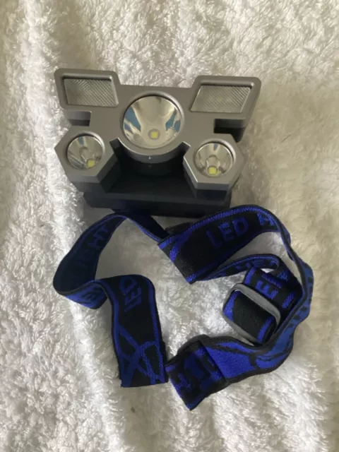 NEW IN BOX. USB Rechargeable 5 beam long range head torch