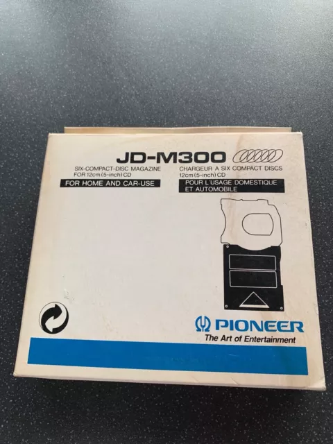 Pioneer six-compact-disc CD magazine JD-M300 In Box