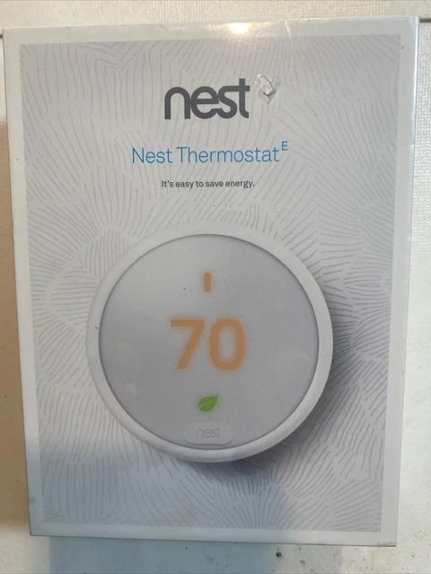 Google Nest Thermostat E - White (T4000ES)