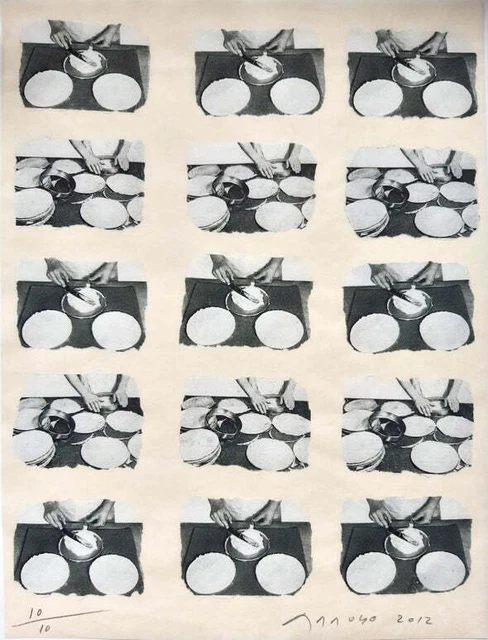 Eduardo ARROYO - Obra gráfica original firmada - Abaisse,2012