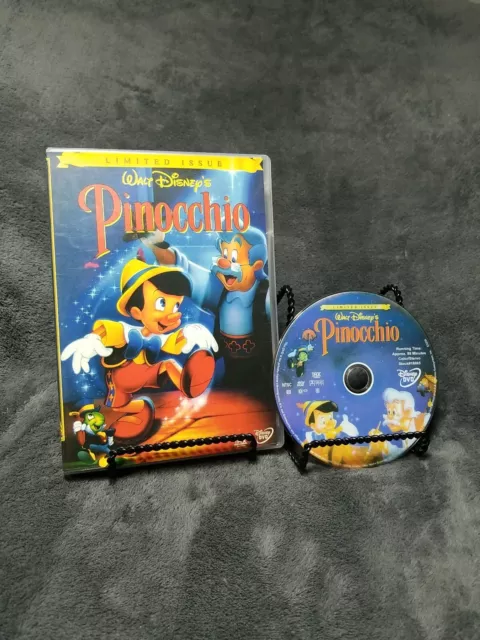 Pinocchio (DVD, 1999, Limited Issue) Disney