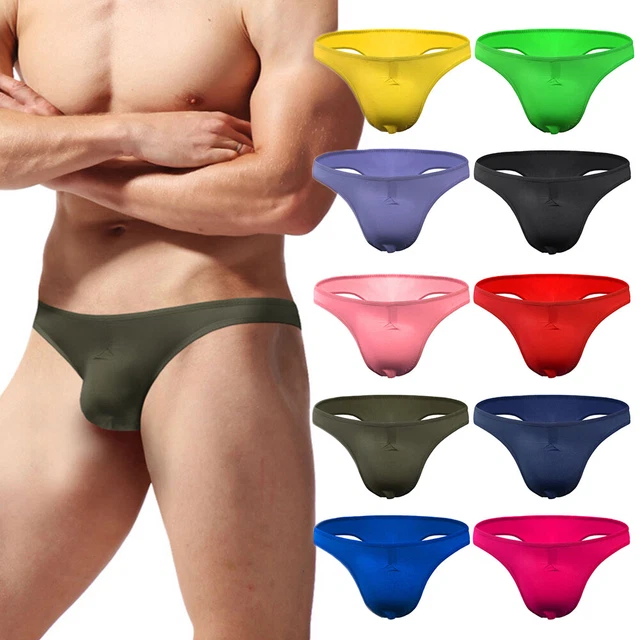DE Herren Durchsichtige String Tanga T-Back Slips H Produktbild-Vorschau 4