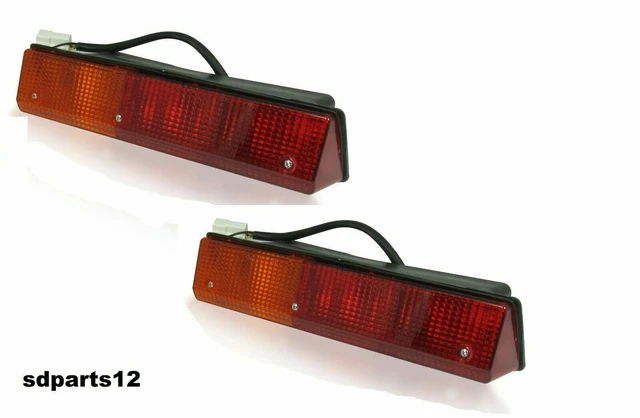 Paire De Feux Arrière Halogènes Pour Chevrolet Express / GMC Savana 2003-2023 - Noir, Sans Ampoules