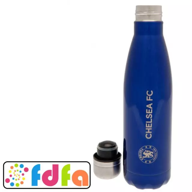 Officially Licensed Chelsea FC Football Thermal Vacuum Flask Water Bottle