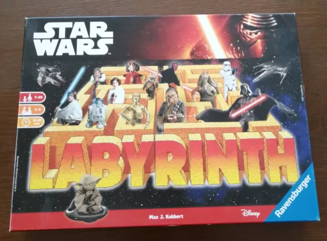 Ravensburger Disney Star Wars Labyrinth Gesellschaftsspiel Guter Zustand komplet