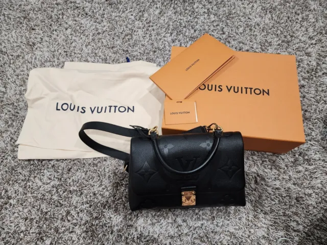 Louis Vuitton LV Women Madeleine MM Handbag Embossed Monogram Empreinte  Cowhide - LULUX