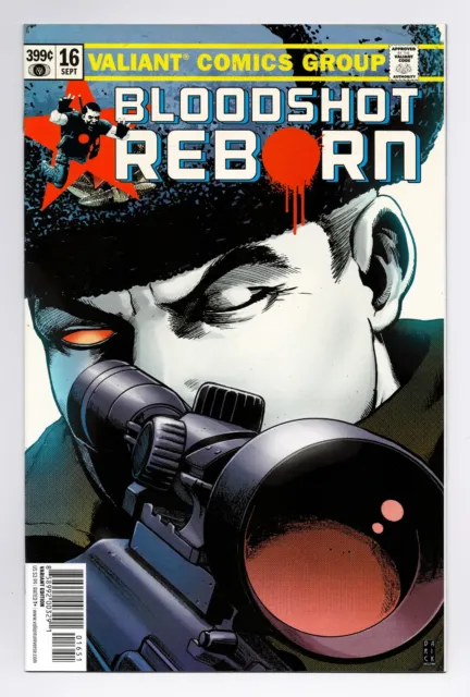 Bloodshot Reborn #16 1:20 Robertson Variant Bagged Boarded Valiant Comics Vei Vf