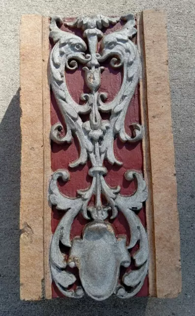 Architectural Terra Cotta Panel with Dolphins